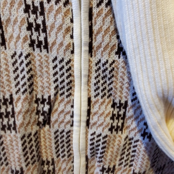 NWT Vintage KIKIT CARDIGAN ZIP DOWN SWEATER LARGE - Picture 7 of 10